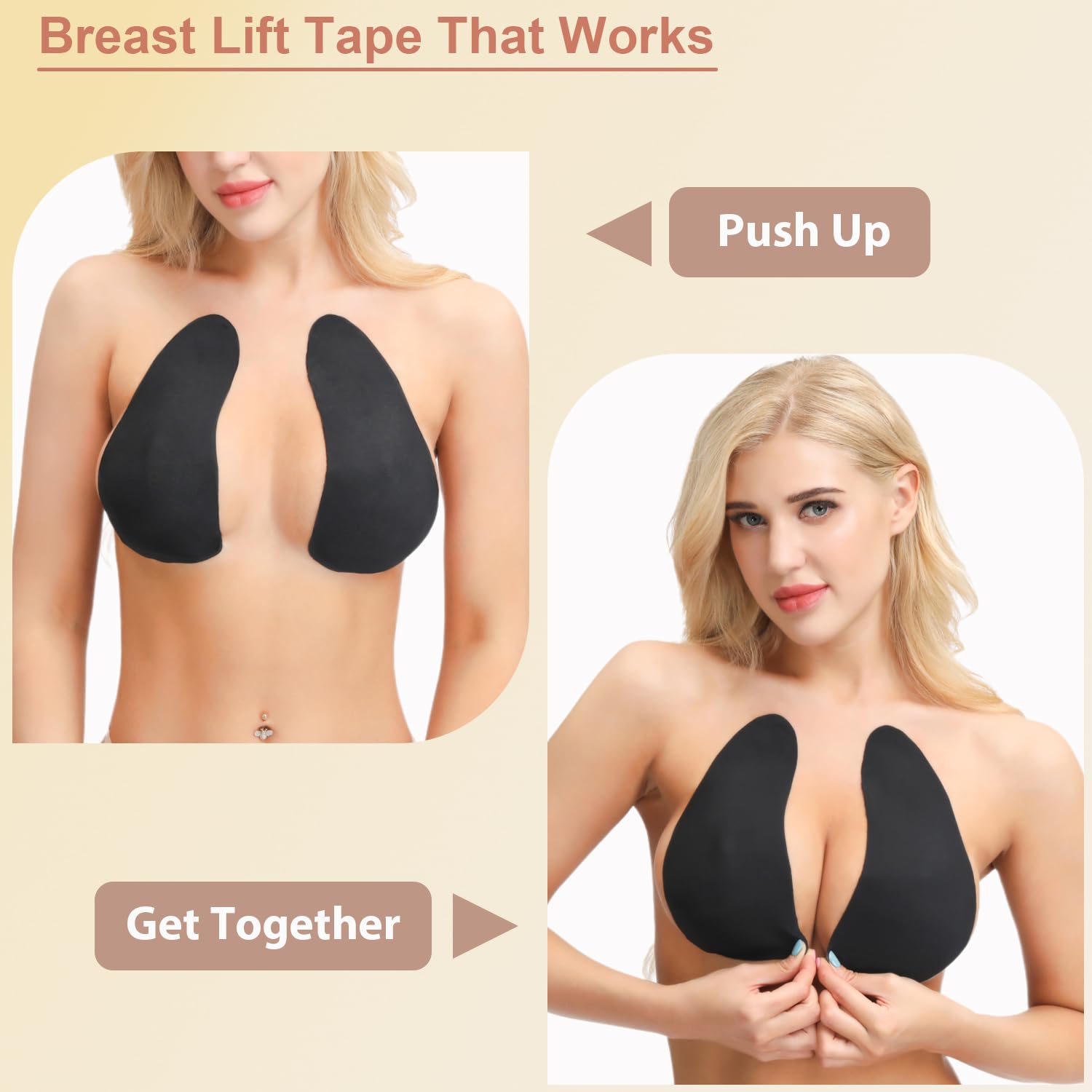 MILUMILUU Invisible Breast Lift Tape for A-E Cup — image 2