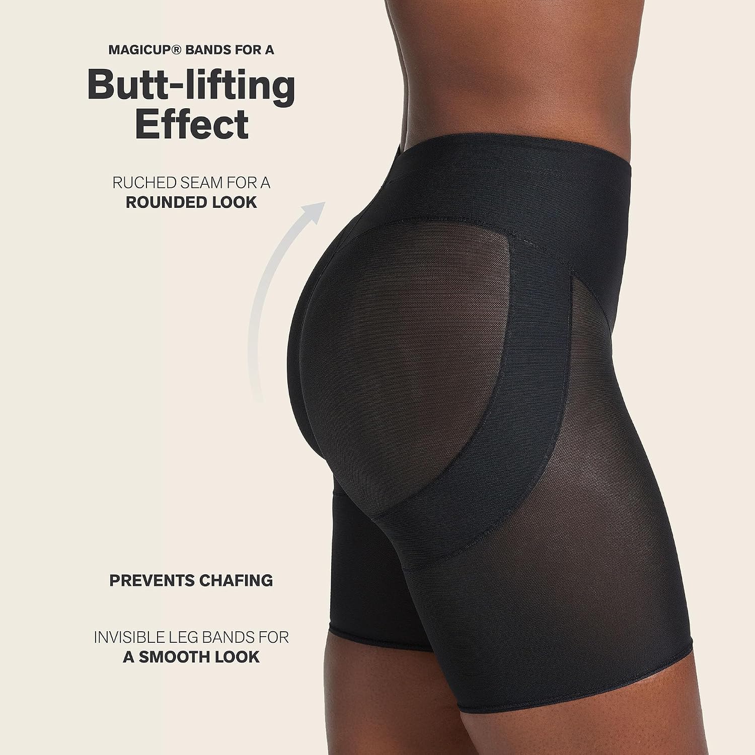 Leonisa PowerUp Firm Compression Shapewear Shorts — image 2