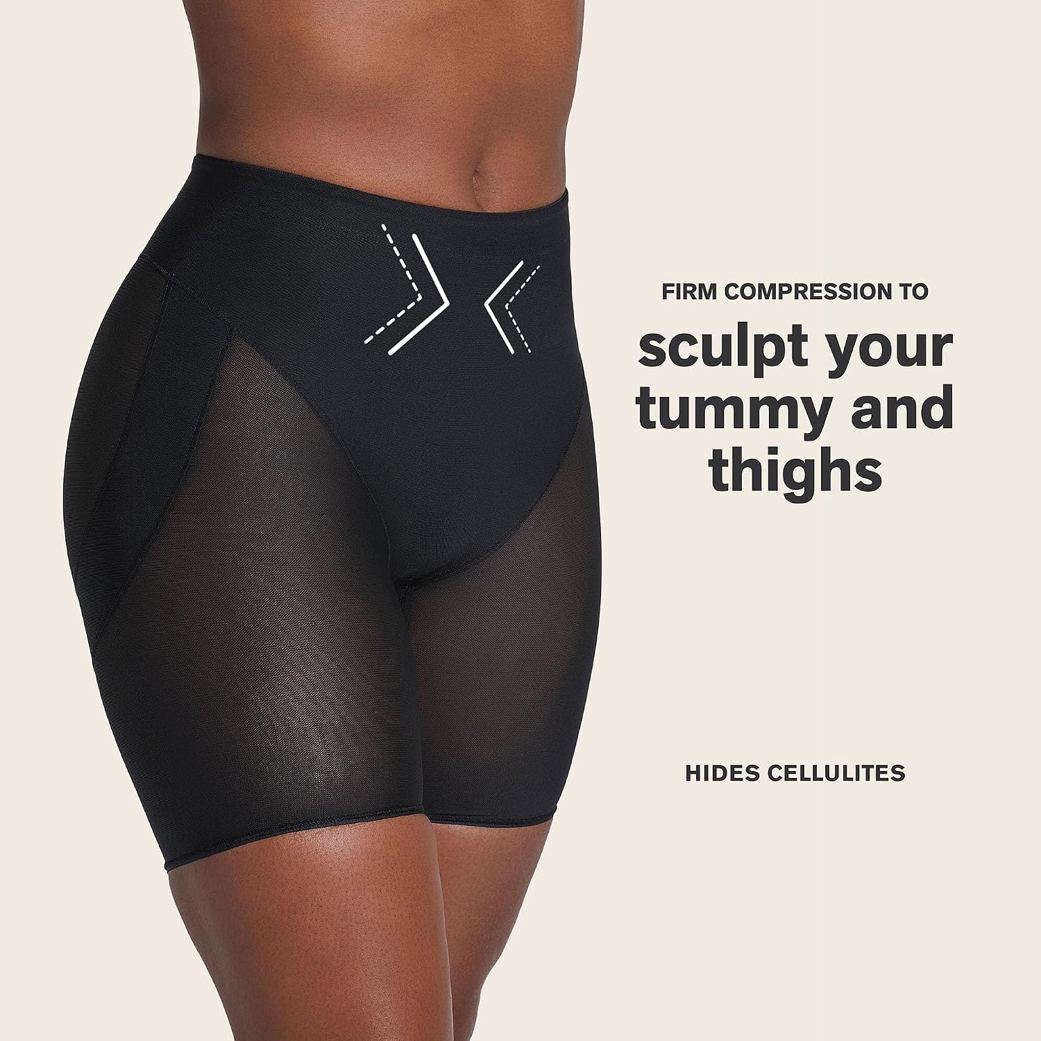 Leonisa PowerUp Firm Compression Shapewear Shorts — image 3