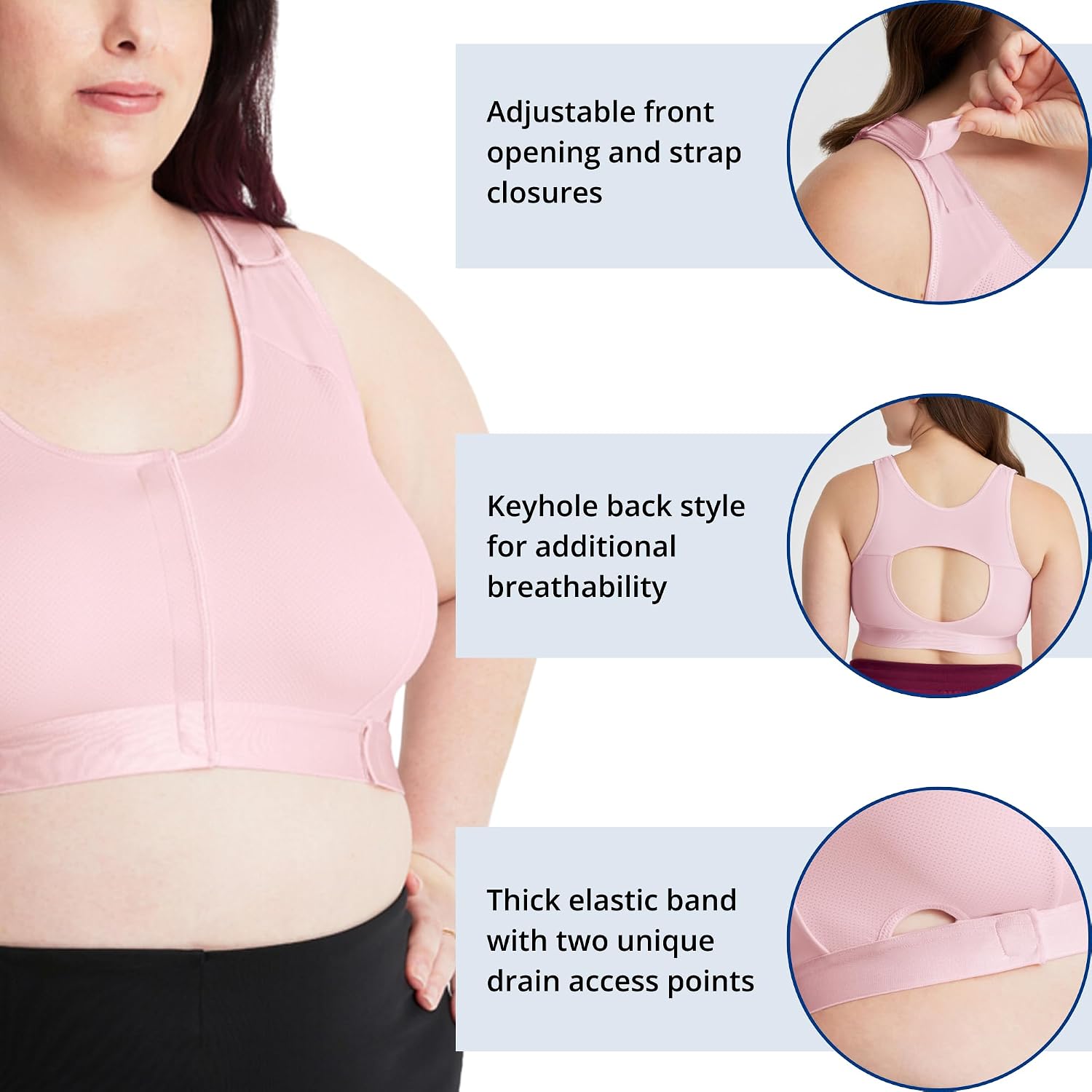 Care+Wear Post Surgery Recovery Bra — image 2