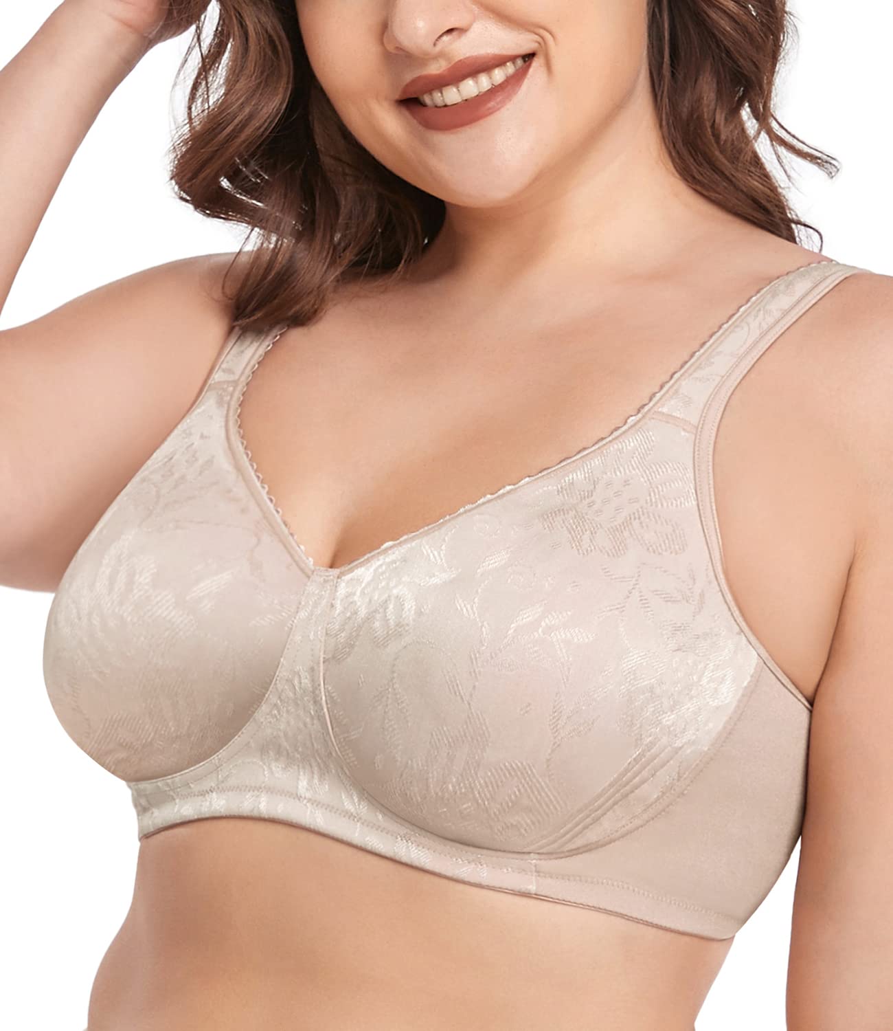 wirarpa Full Coverage Wireless Bra for Women — image 2