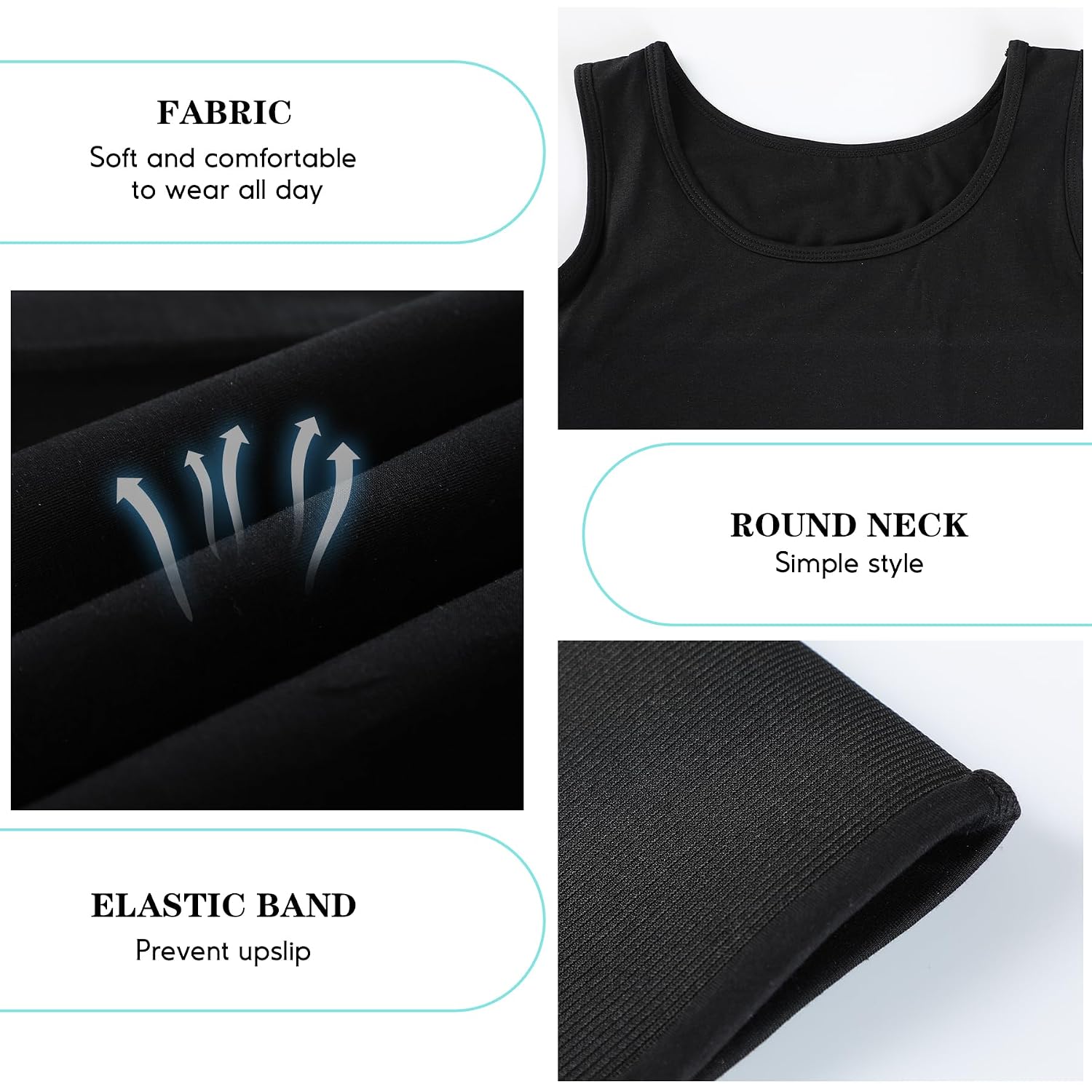 LODAY Elastic Chest Binder Tank Top — image 4
