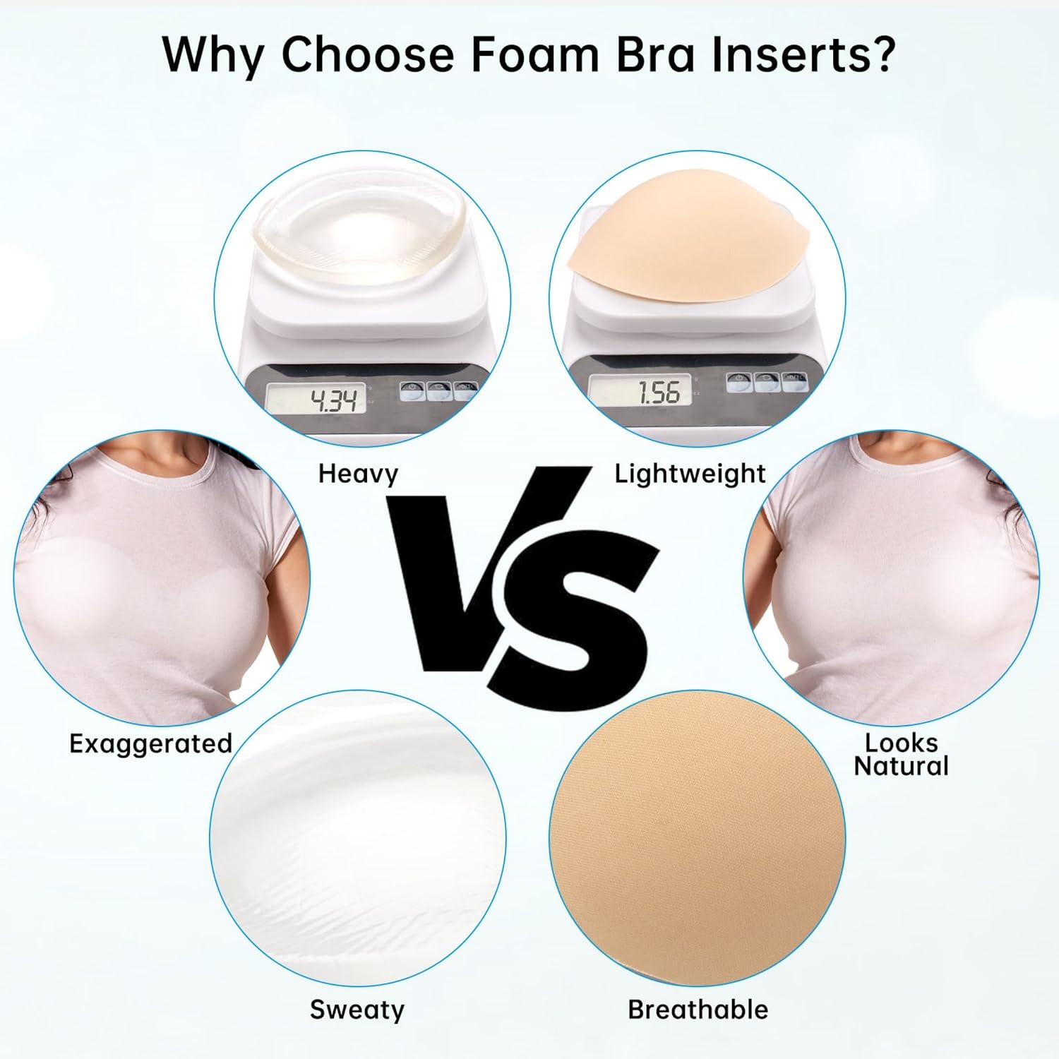 Nimiah Push Up Bra Pads Inserts — image 3