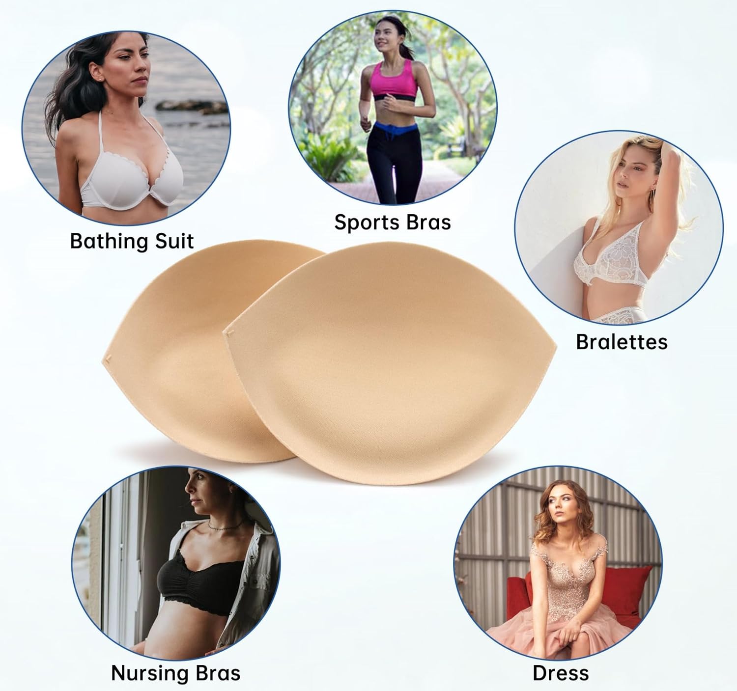 Nimiah Push Up Bra Pads Inserts — image 4