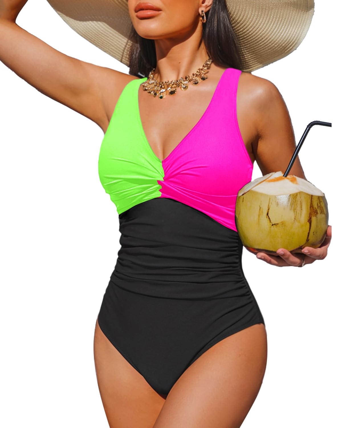 Holipick Tummy Control One Piece Swimsuit — image 9