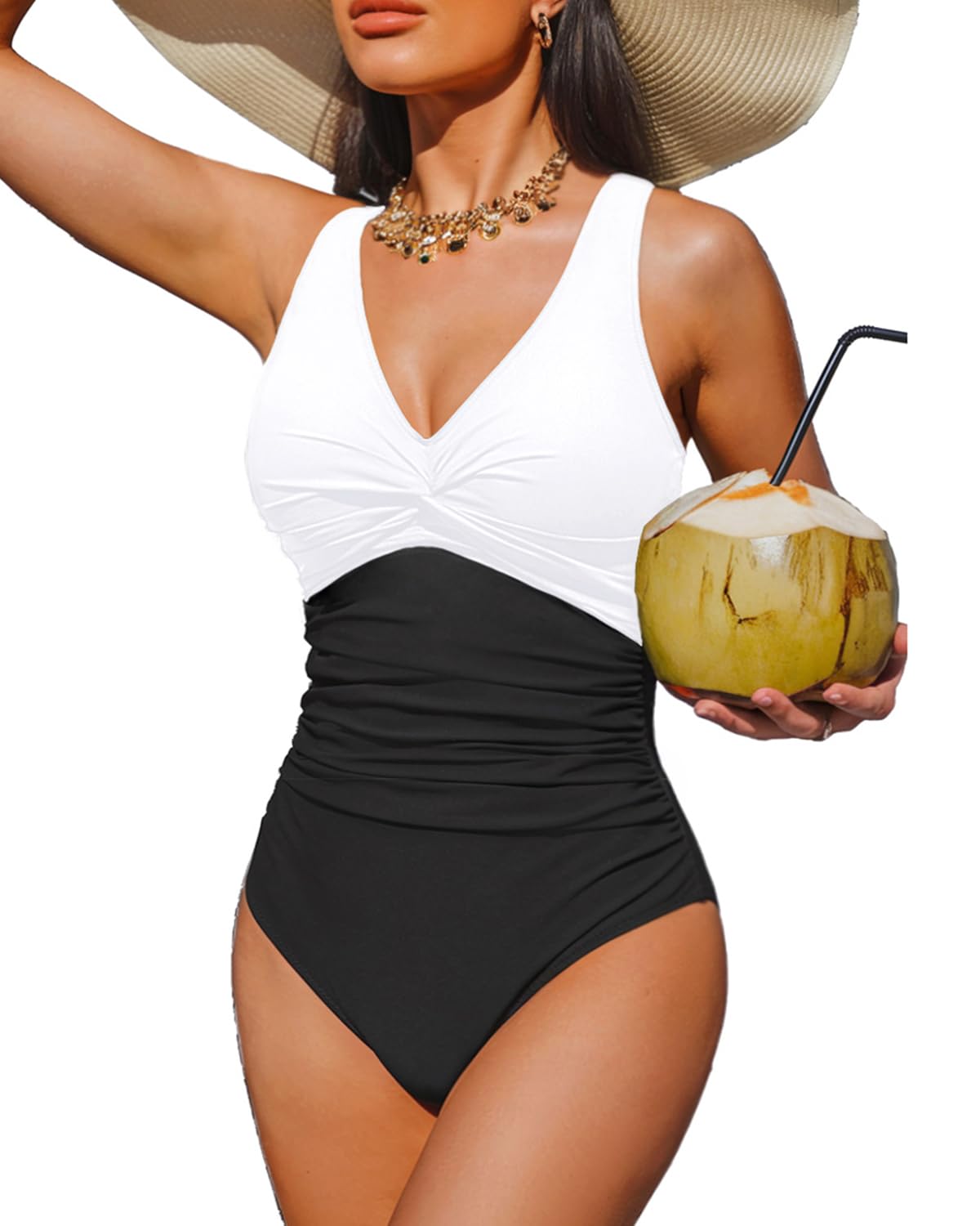 Holipick Tummy Control One Piece Swimsuit — image 10