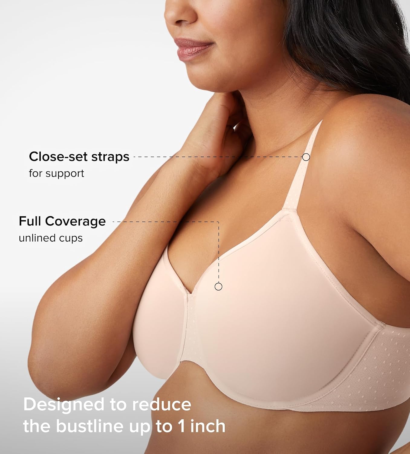 Wacoal Back Appeal Minimizer Unlined Bra — image 3