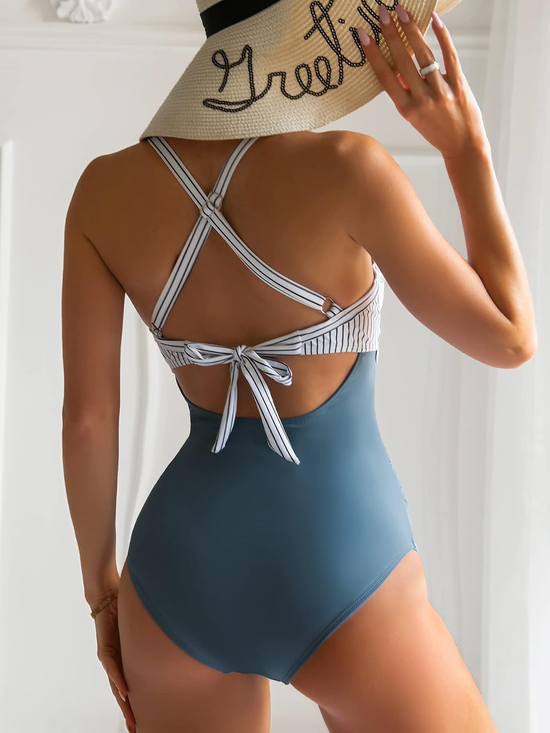 Eomenie Tummy Control One Piece Swimsuit — image 3