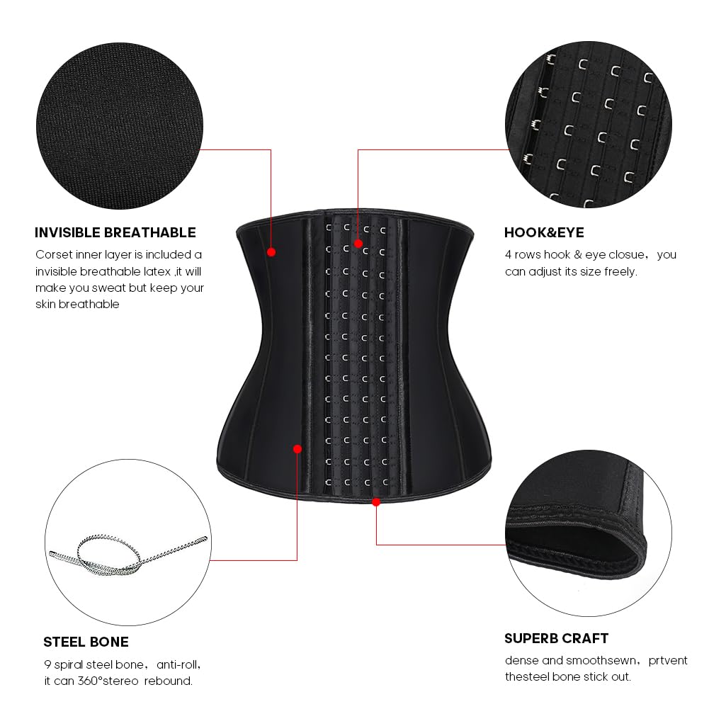 KIMIKAL Waist Trainer Corset Belt for Women — image 3