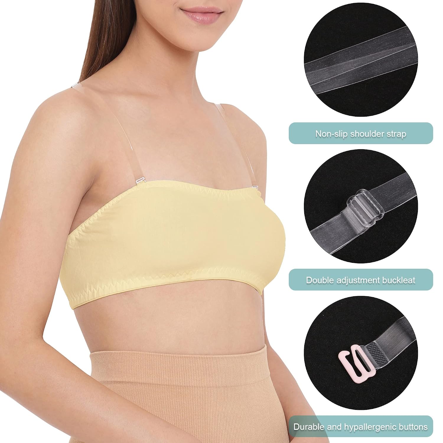 PHLSTYLE Invisible Non-Slip Bra Straps — image 6