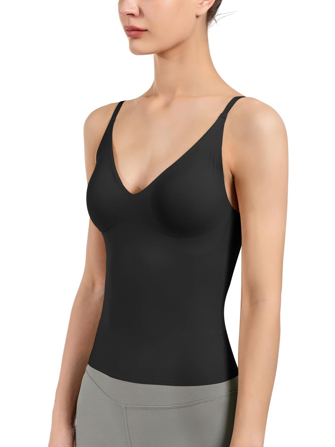 Artdear Women's Fit Camisole with Built-In Bra