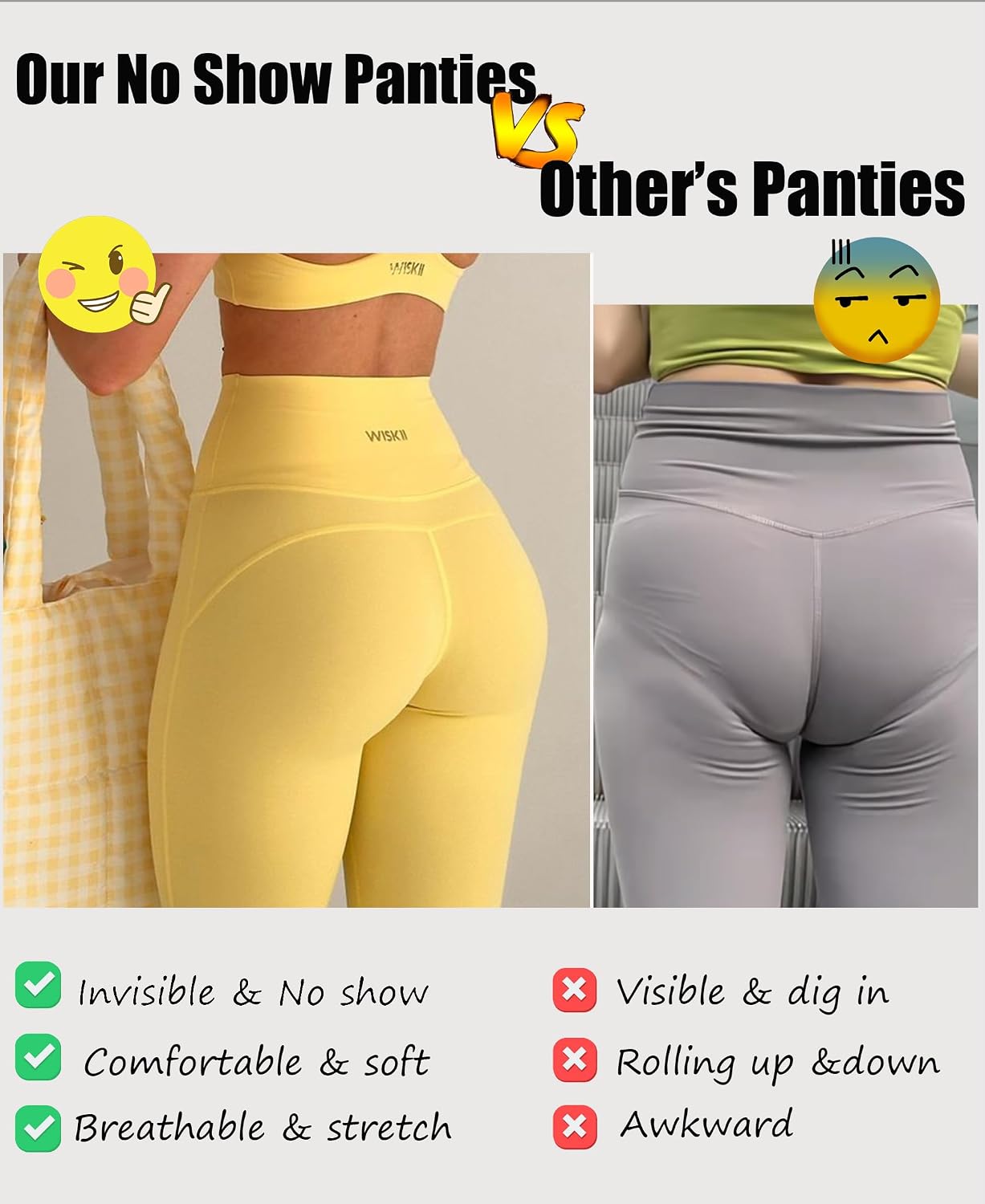 Knowyou Seamless Bikini Panties 6-Pack — image 4
