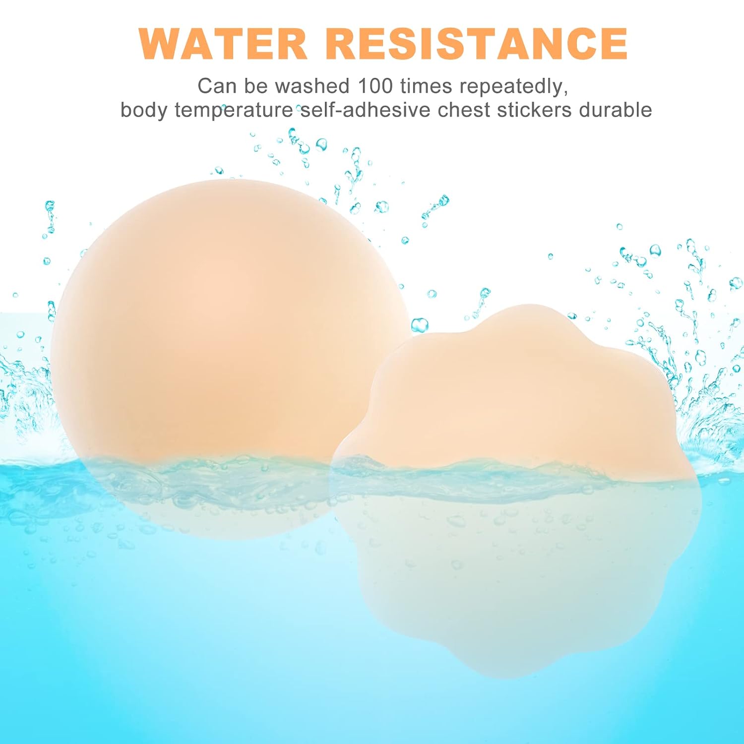 AMFLOWER Reusable Silicone Nipple Covers — image 3