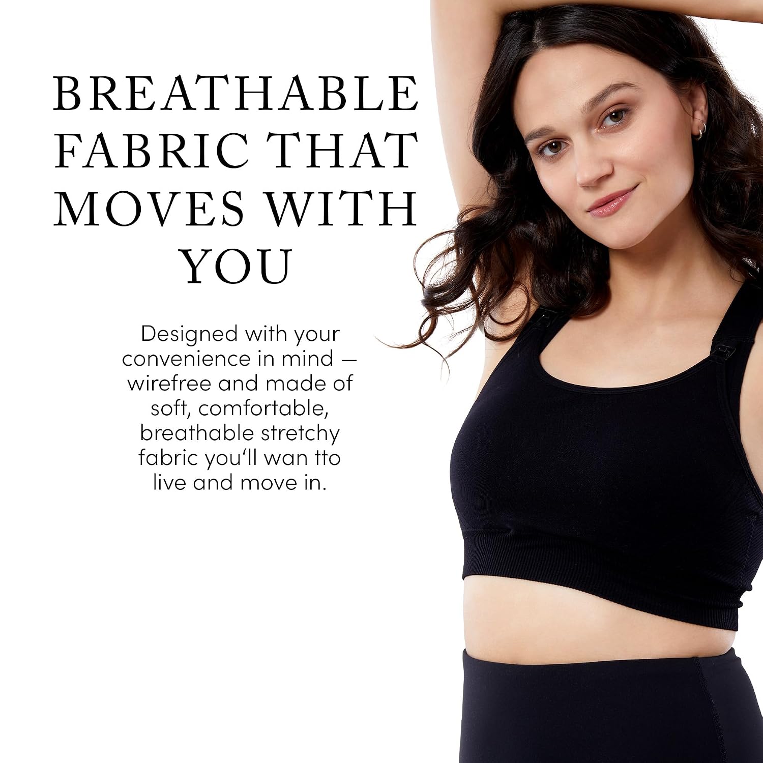 Ingrid & Isabel Seamless Nursing Sports Bra — image 5