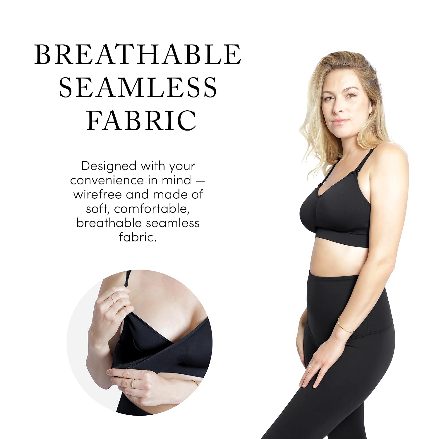Ingrid & Isabel Seamless Nursing Pumping Bra — image 6
