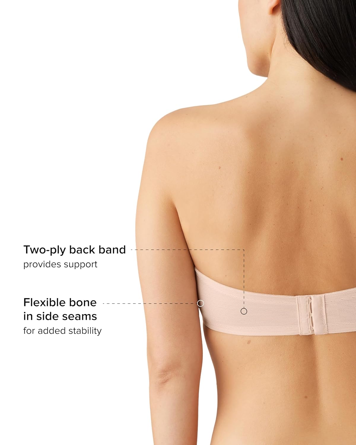 Wacoal Visual Effects Strapless Minimizer Bra — image 5