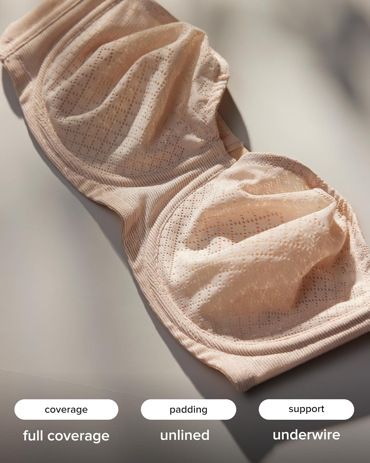 Wacoal Visual Effects Strapless Minimizer Bra — image 7