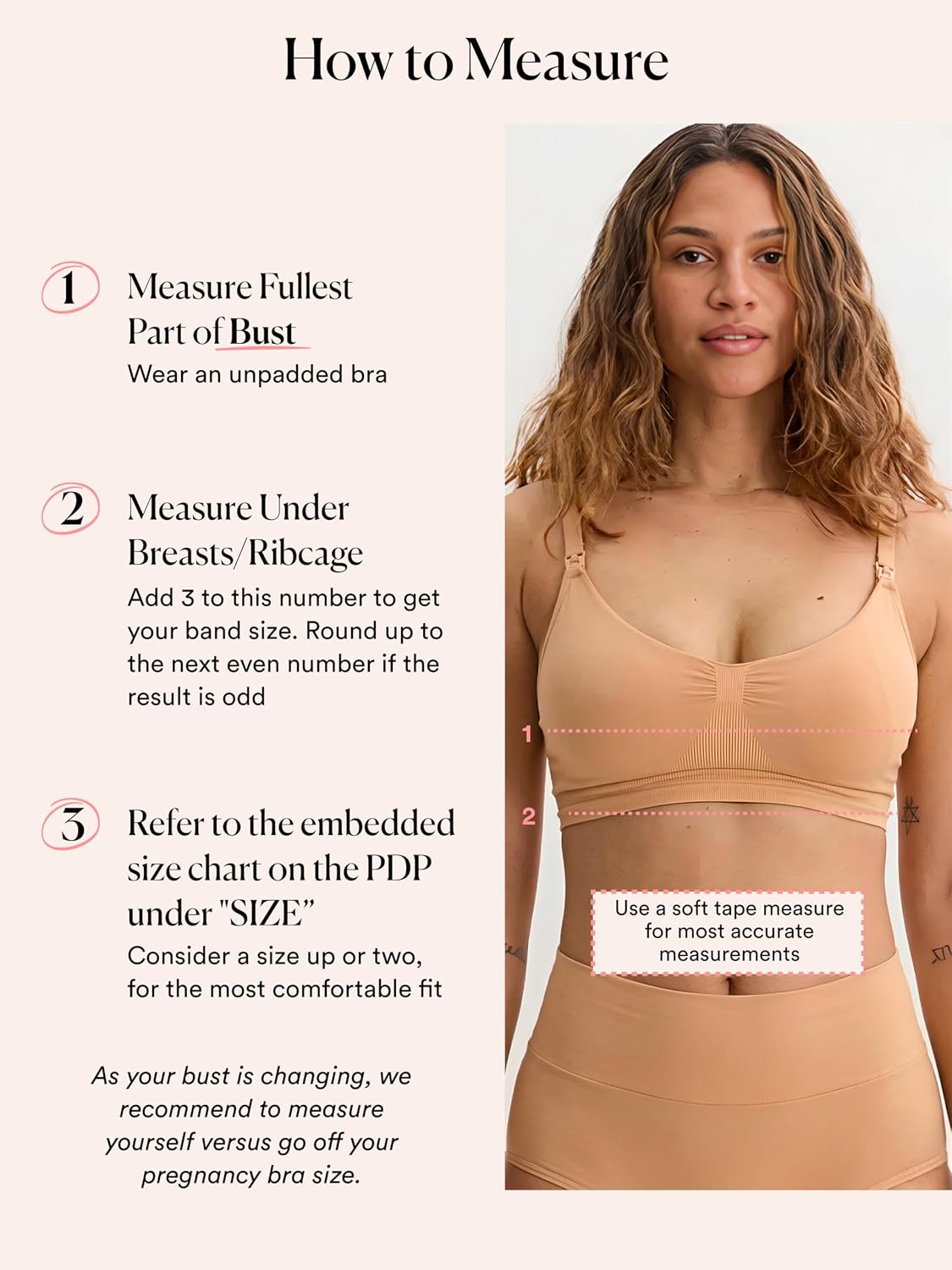 HATCH Wireless Seamless Nursing & Pumping Bra — image 4