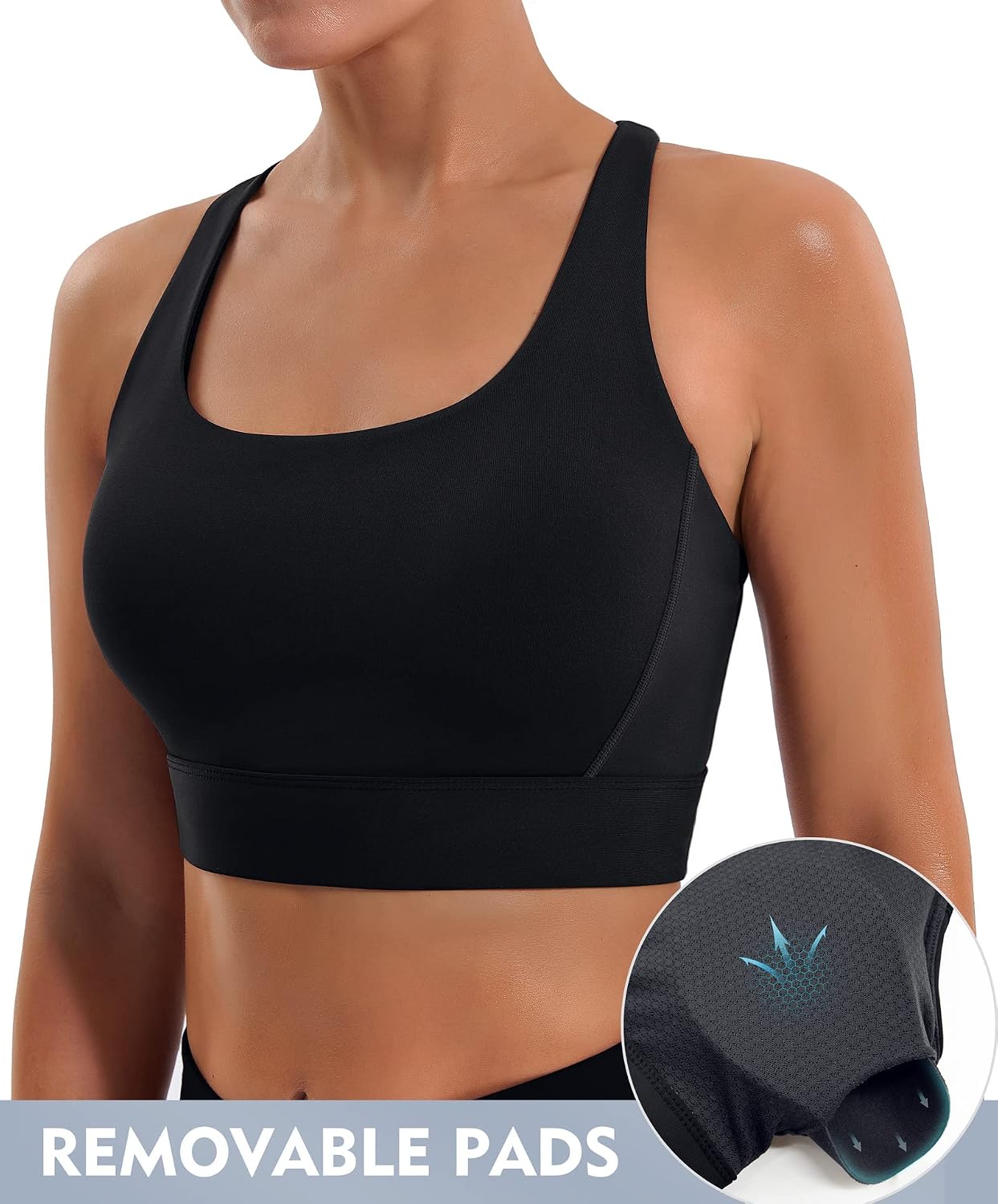 Ewedoos High Support Sports Bra for Women — image 3