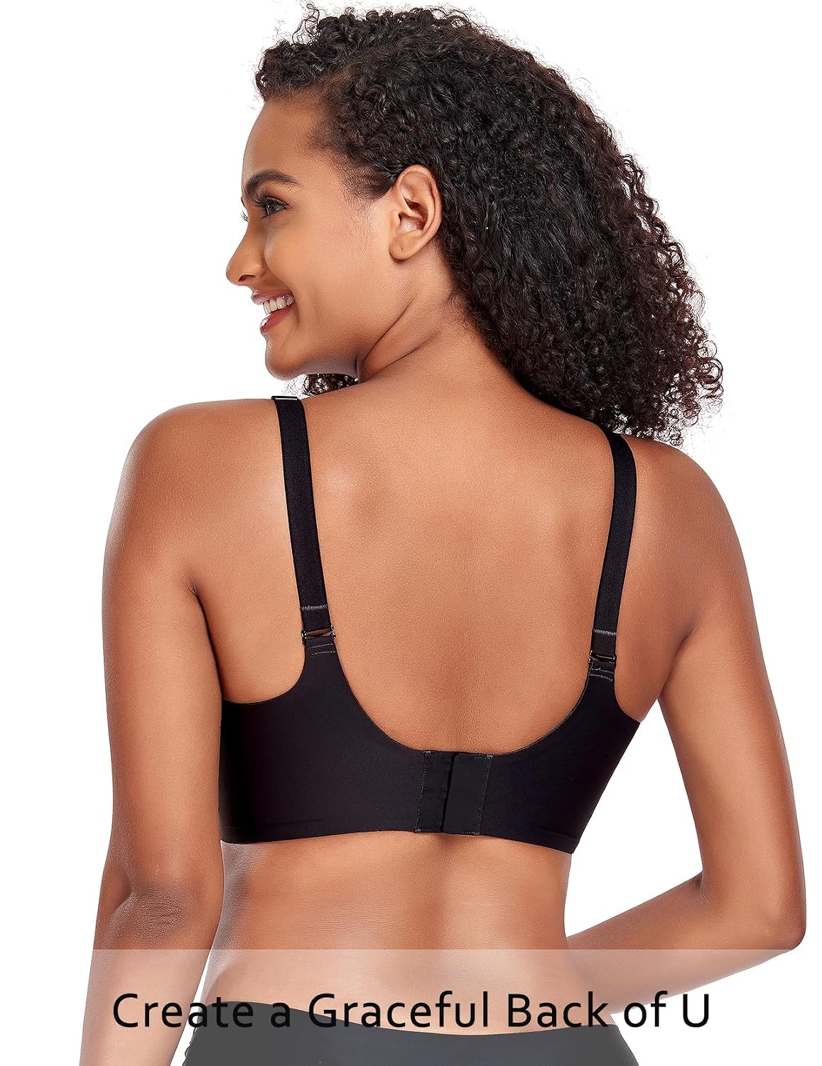 Vinfact Seamless Nursing Bra with Extender — image 3