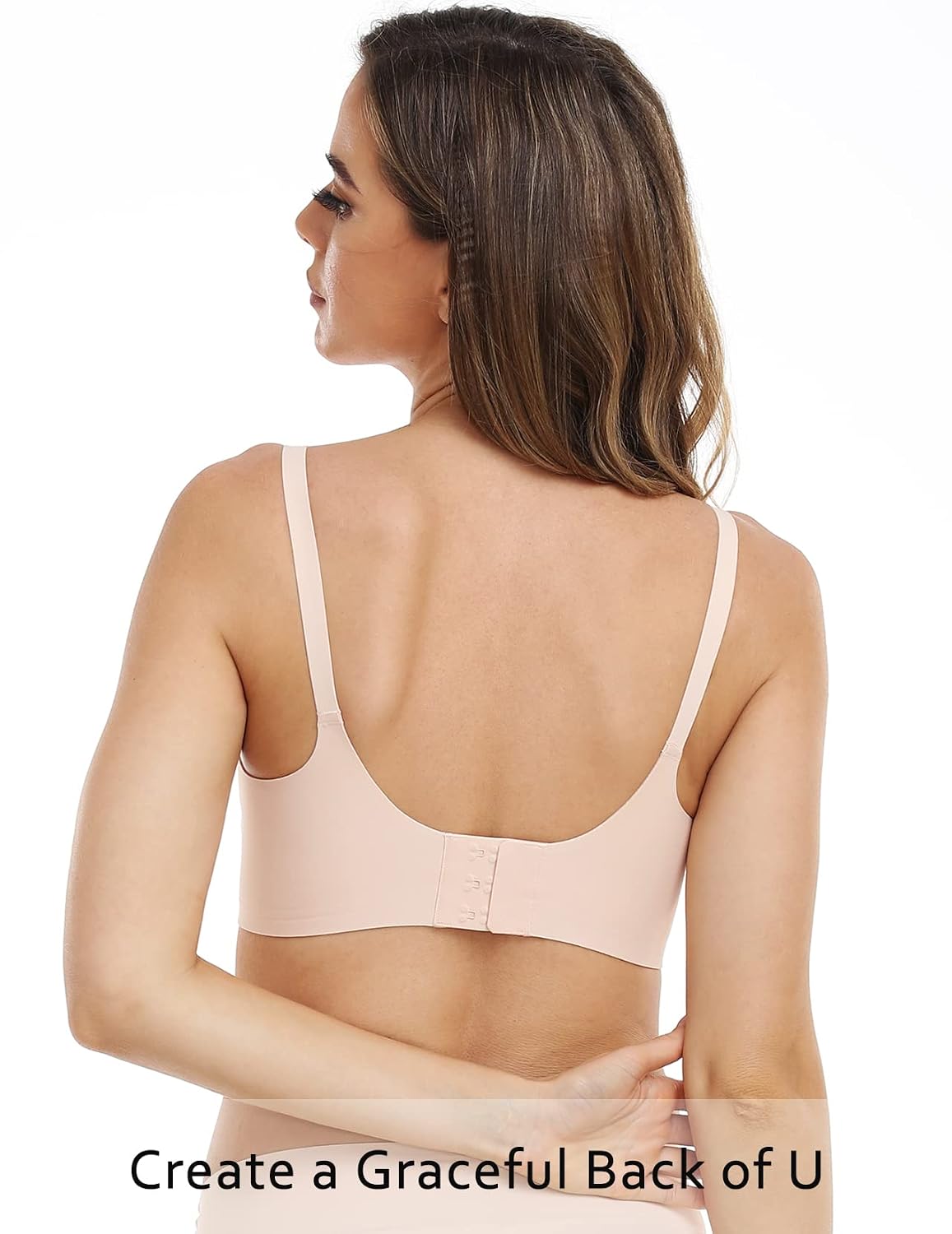 Vinfact Smooth Wireless Nursing Bralette with Extender — image 3