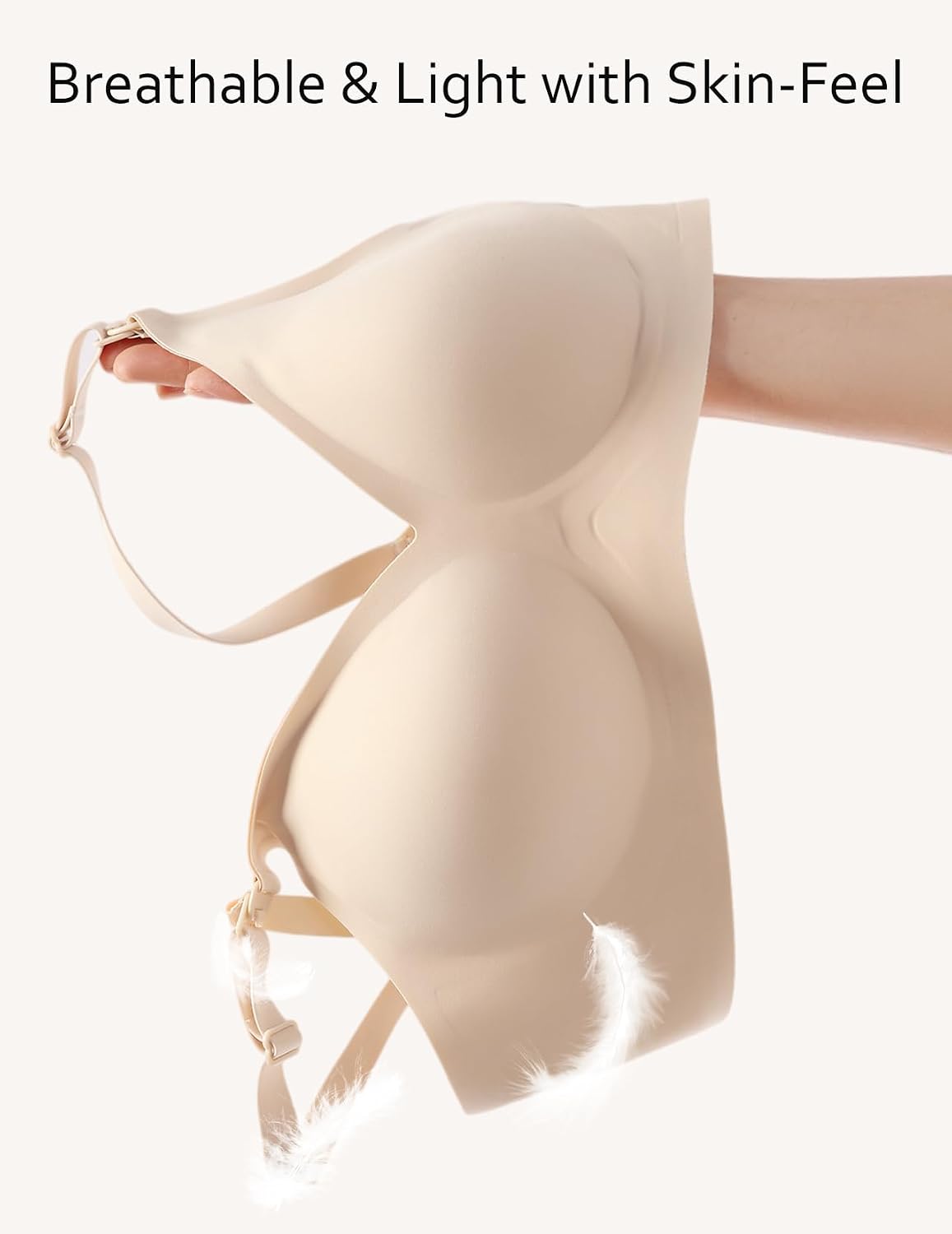Vinfact Smooth Wireless Nursing Bralette with Extender — image 4