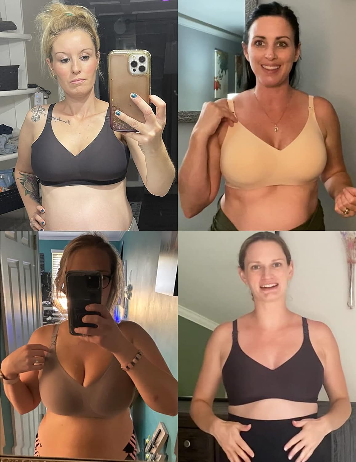 Vinfact Smooth Wireless Nursing Bralette with Extender — image 6