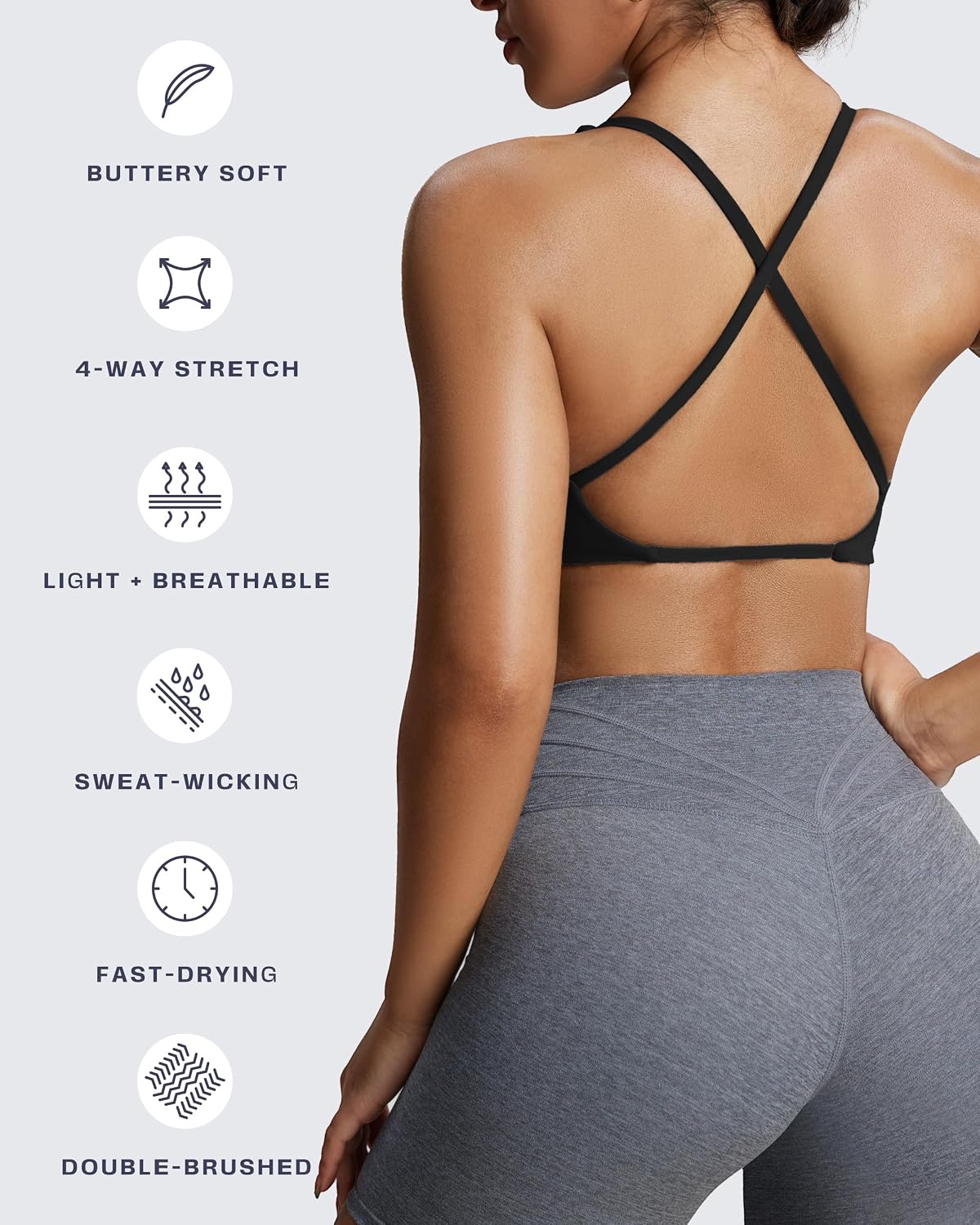 Aoxjox Metamorph Twist Sports Bra — image 7