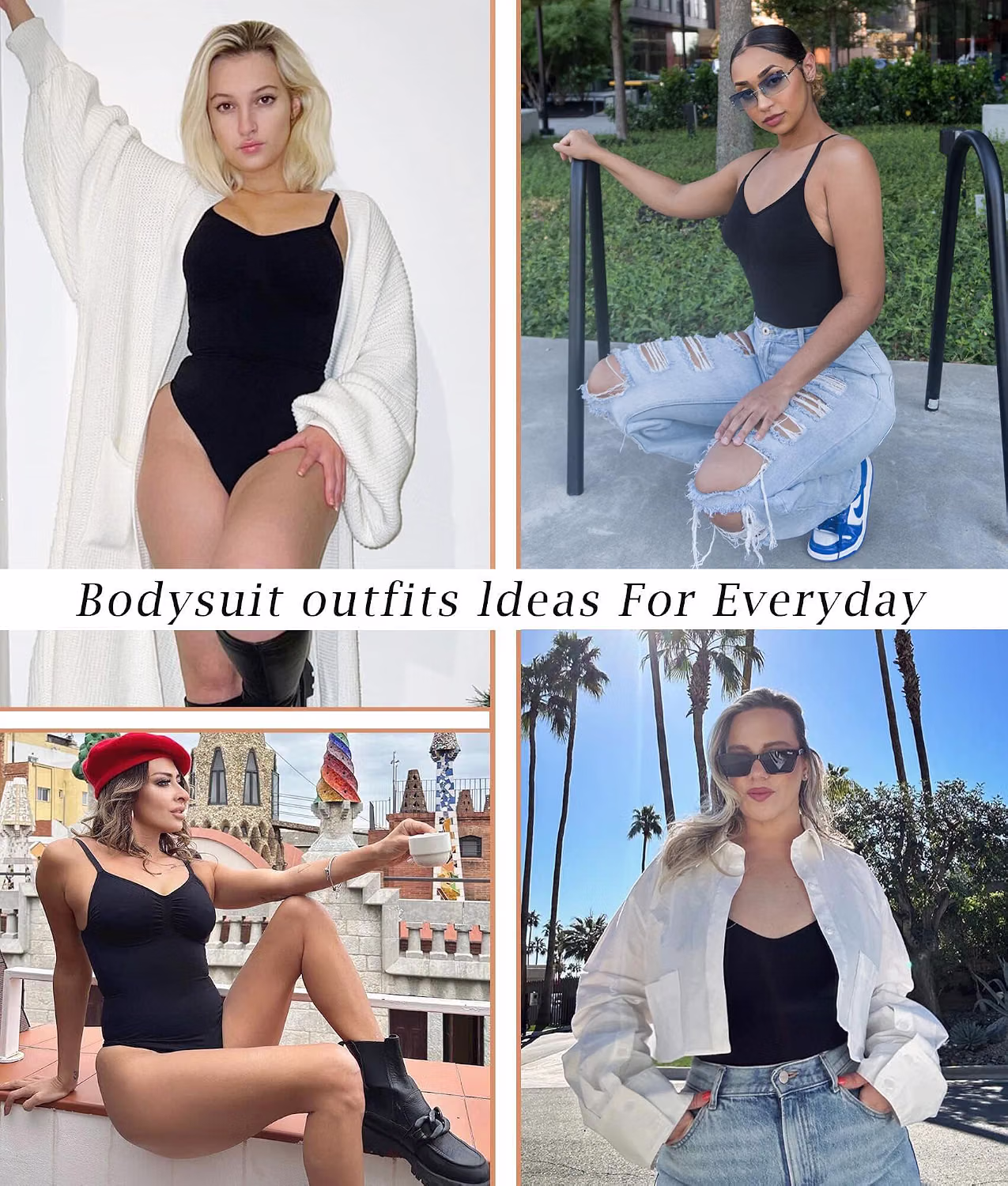 SHAPERX Waist Snatching Thong Bodysuit — image 3