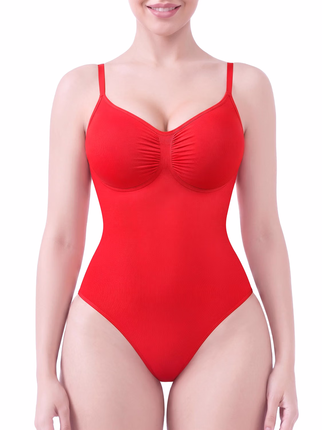 SHAPERX Waist Snatching Thong Bodysuit — image 7