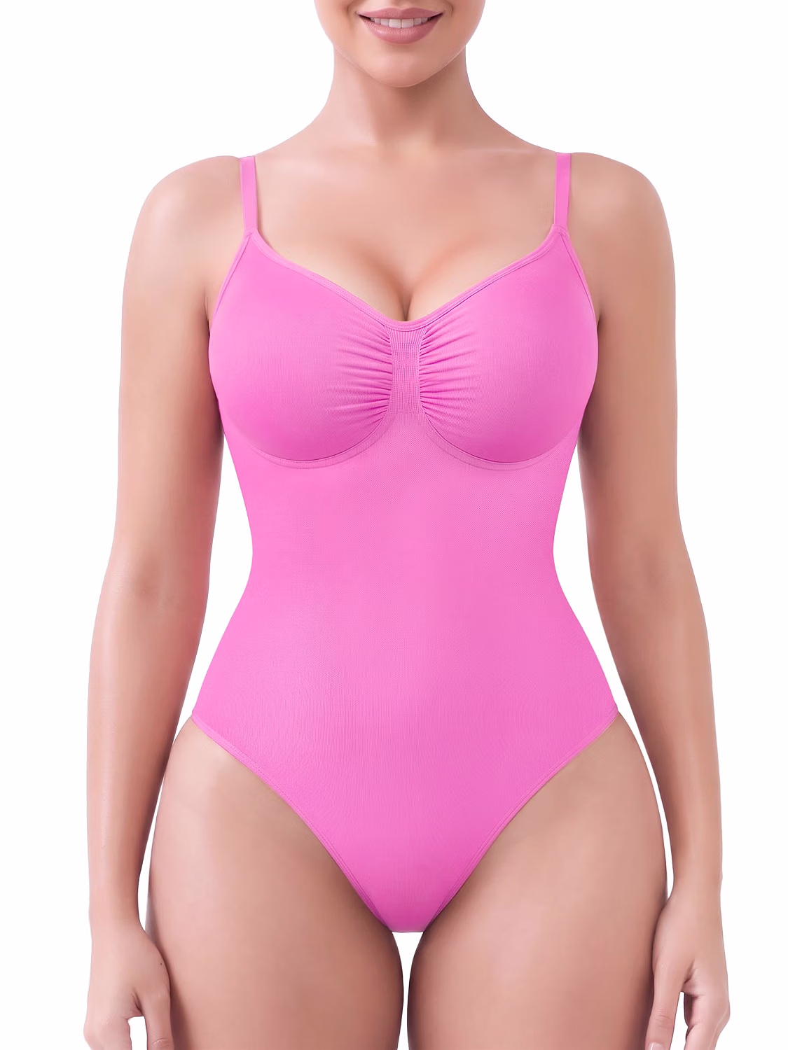 SHAPERX Waist Snatching Thong Bodysuit — image 11
