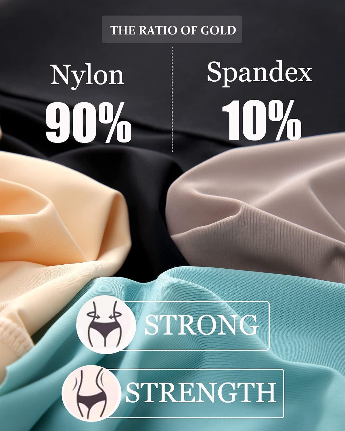 FINETOO High Waisted Tummy Control Shapewear Briefs — image 2