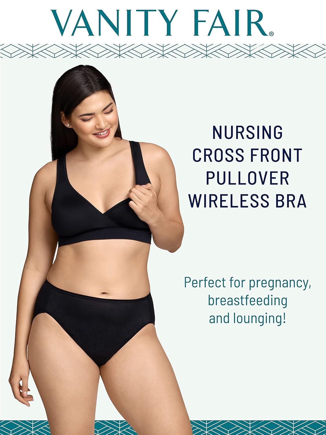 Vanity Fair Maternity Nursing Wireless Pullover Bra — image 5