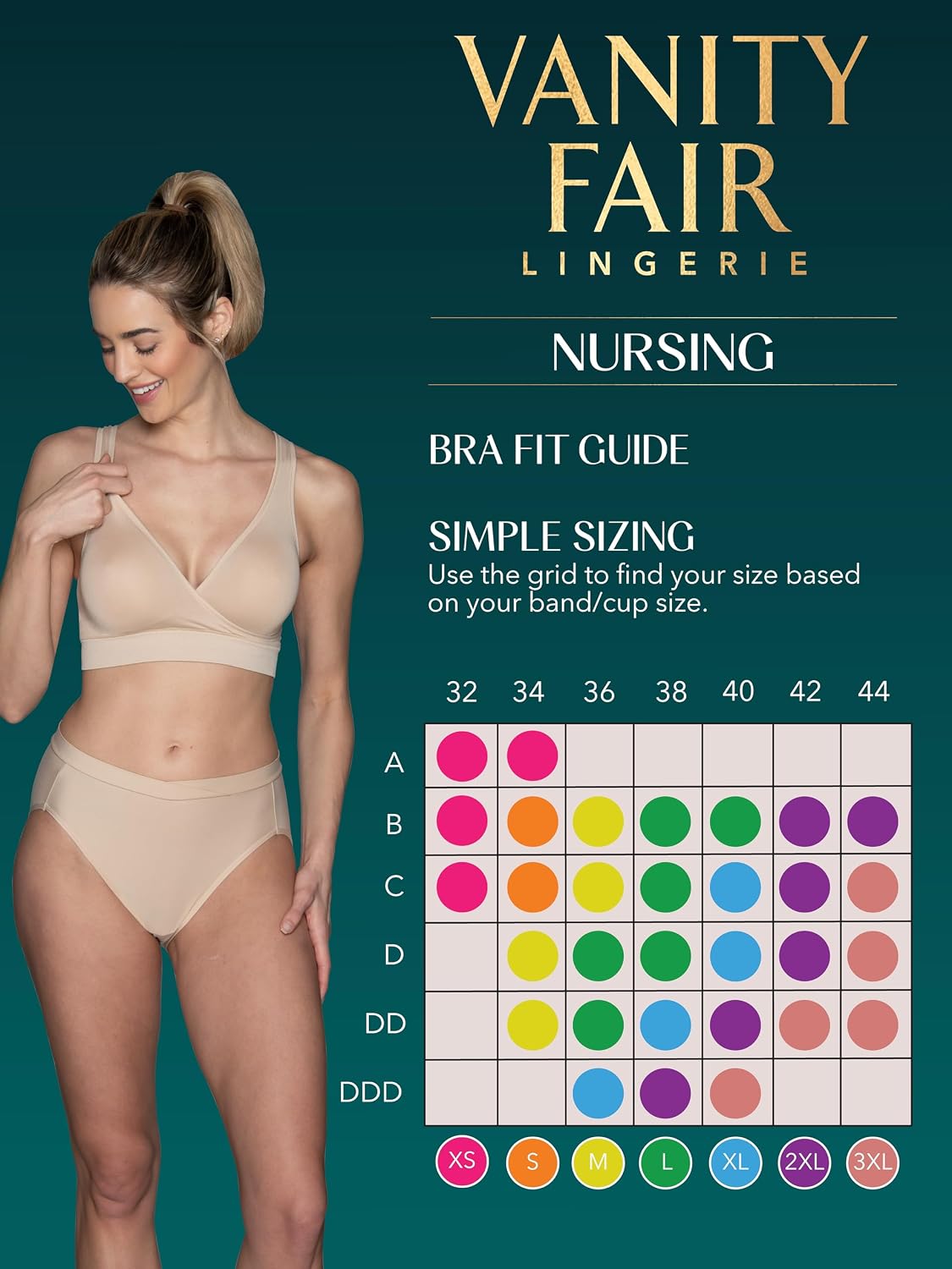 Vanity Fair Maternity Nursing Wireless Pullover Bra — image 6