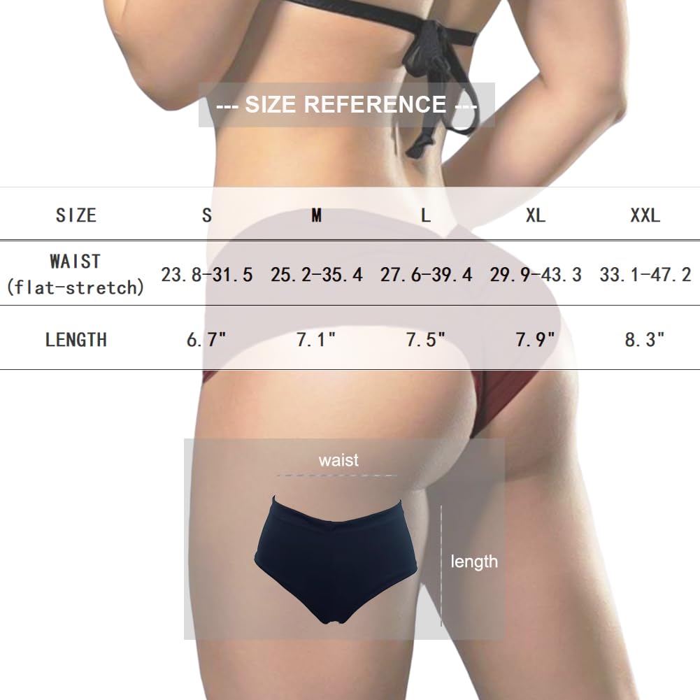 PBQOA Ruched Butt Lifting Yoga Briefs 3 Pack — image 8