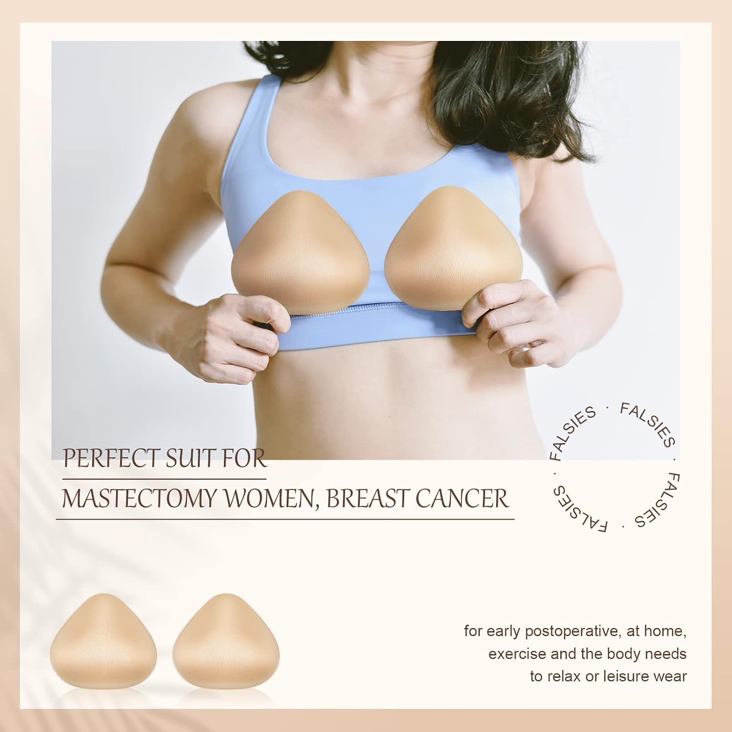 Hercicy Light Cotton Sponge Bra Inserts — image 4