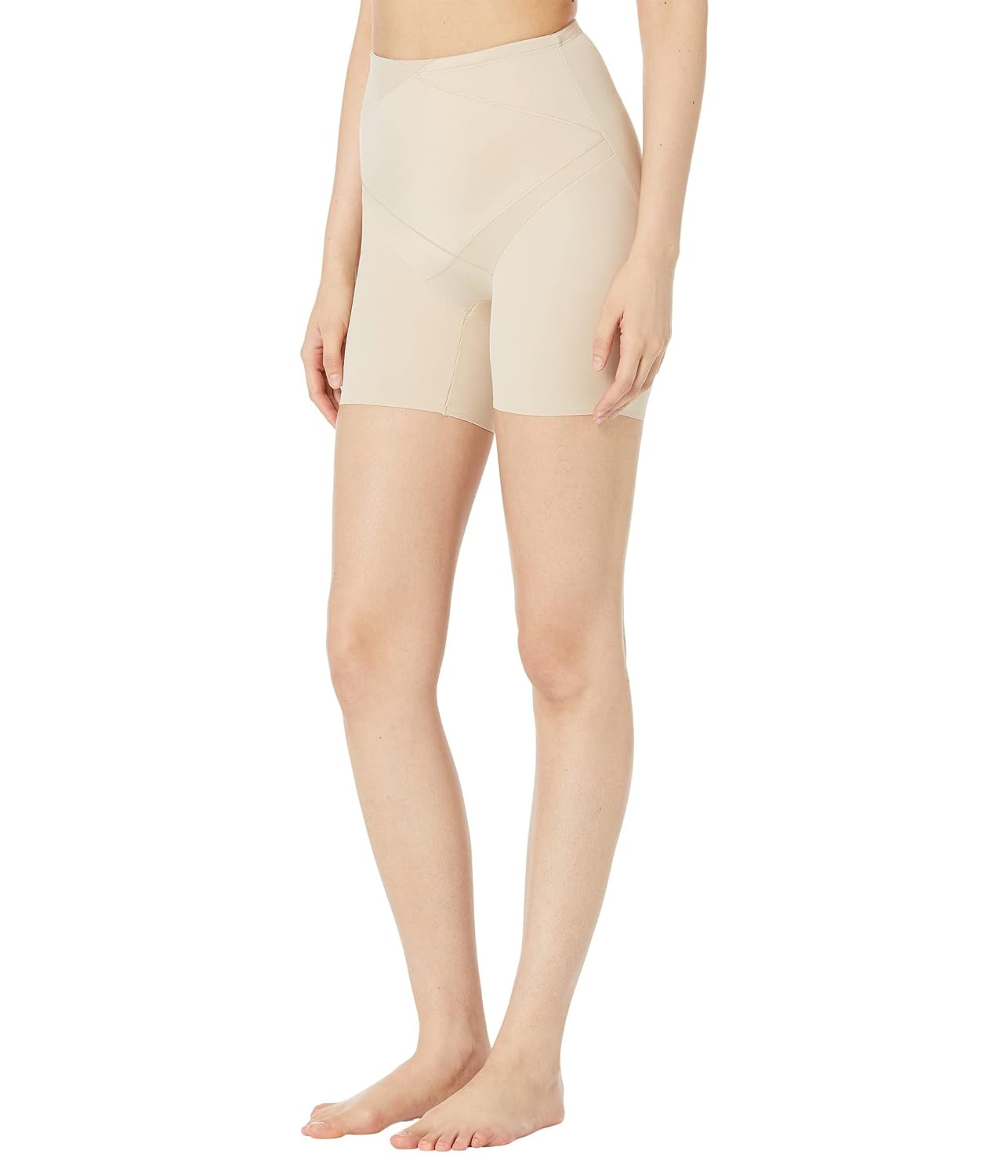 Miraclesuit Tummy Tuck bike shorts, inseam and waist detail