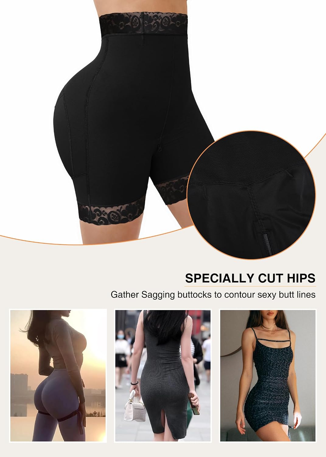 SHAPSHE High Waist Tummy Control Shapewear Shorts — image 4