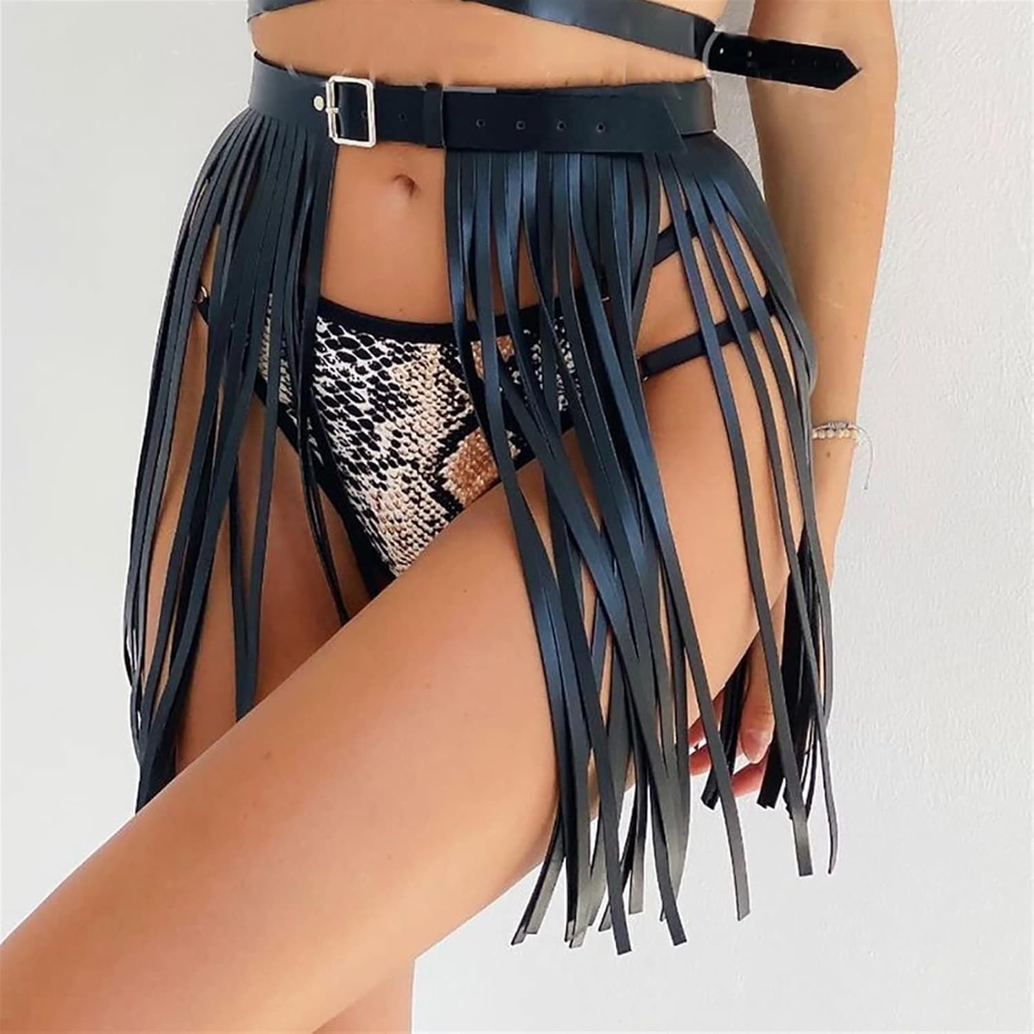 LYWBYXGS Leather Cage Bra Harness Set — image 4