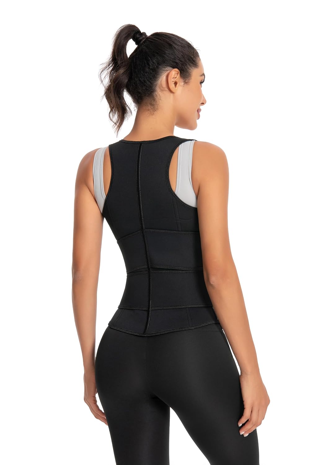 DDFS Women's Neoprene Waist Trainer Sweat Vest — image 5