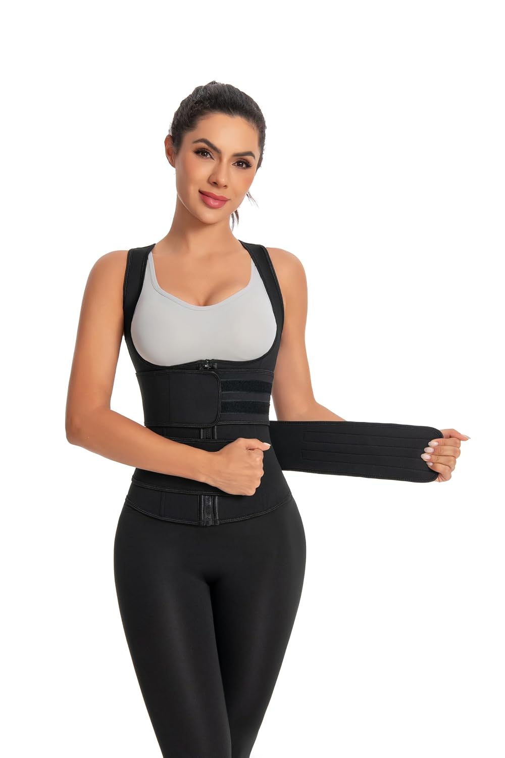 DDFS Women's Neoprene Waist Trainer Sweat Vest — image 6