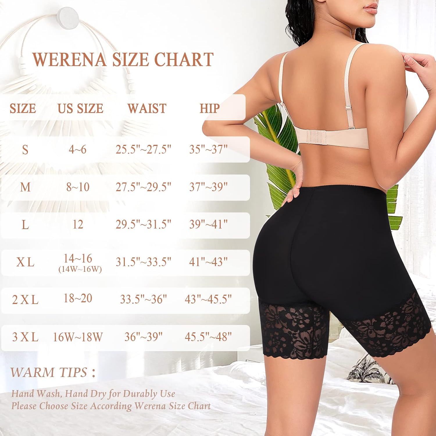 Werena Lace Slip Shorts for Women — image 6
