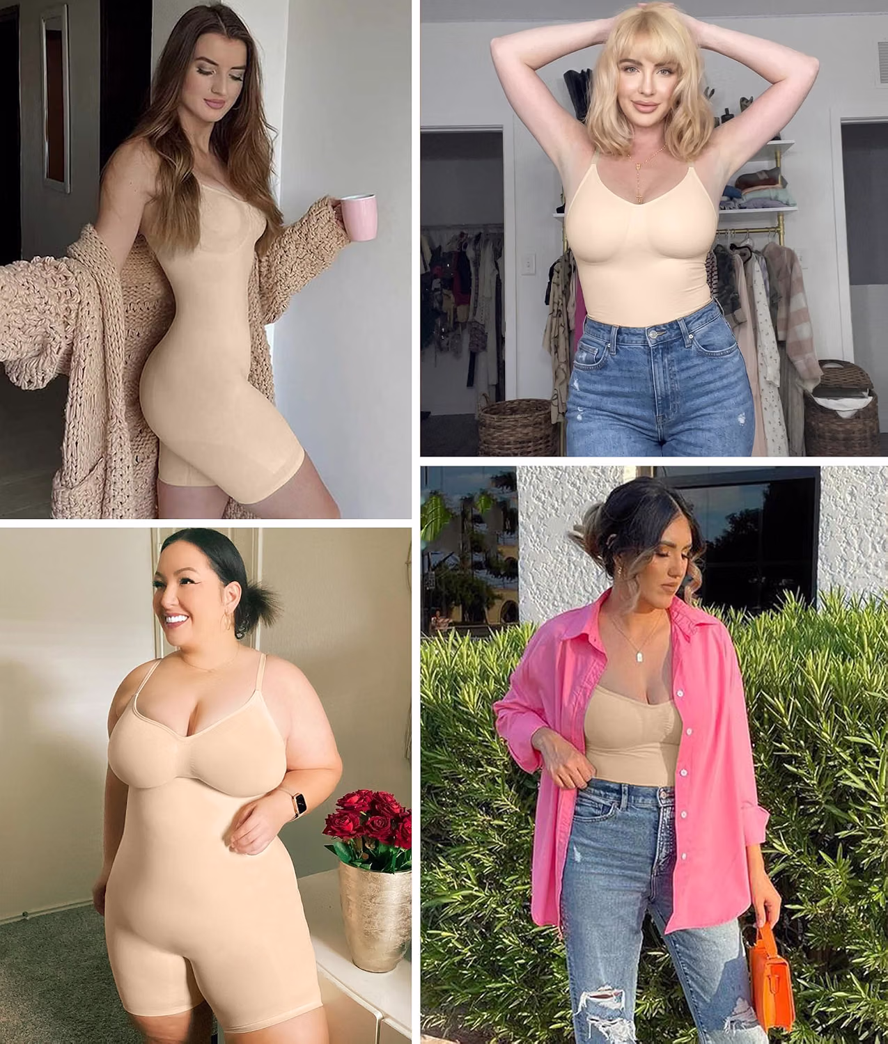 SHAPERX Tummy Control Bodysuit Shaper — image 2