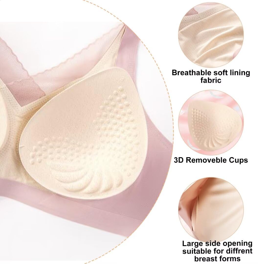 CYTMTZGA Seamless Post-Surgery Mastectomy Bra — image 4