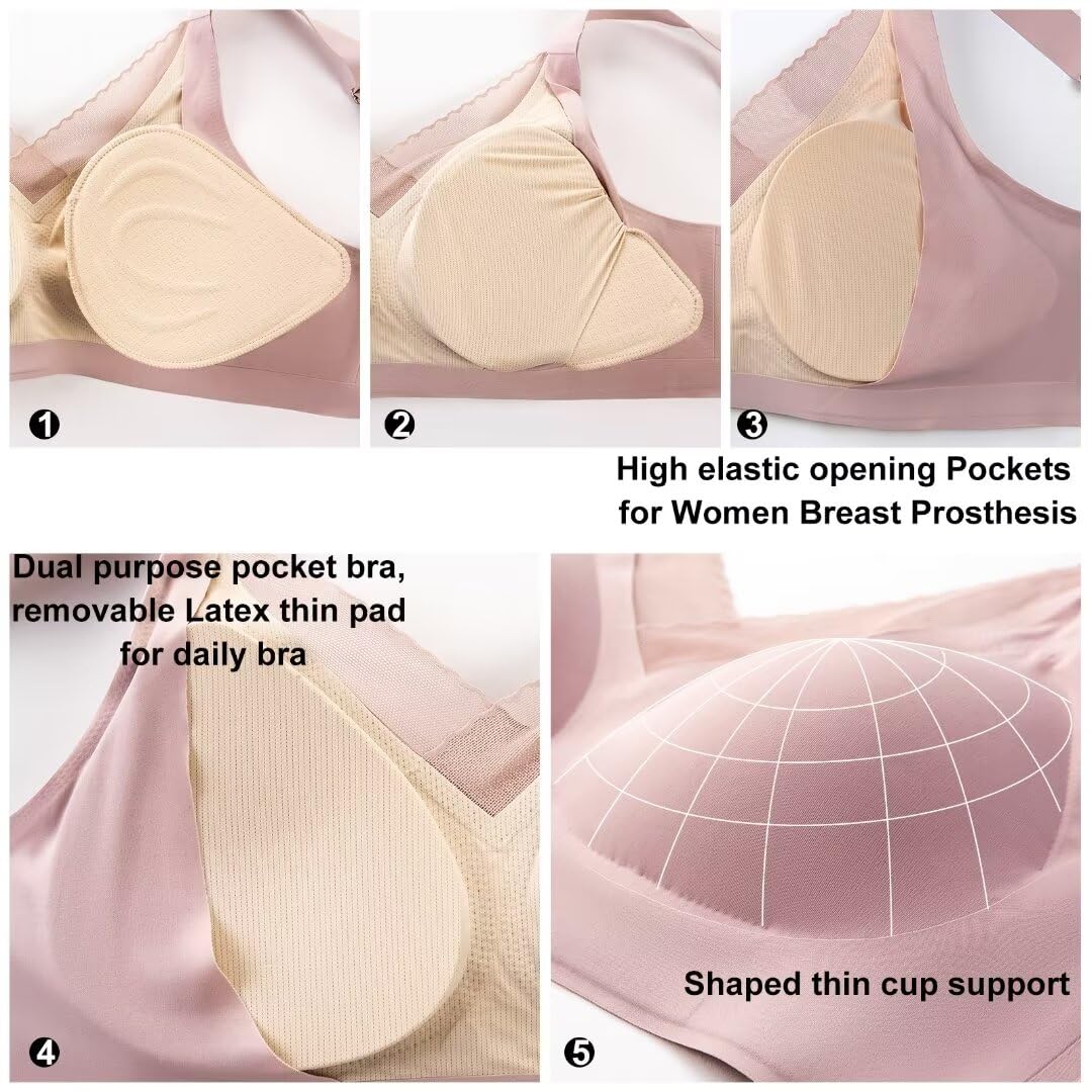 CYTMTZGA Seamless Post-Surgery Mastectomy Bra — image 5