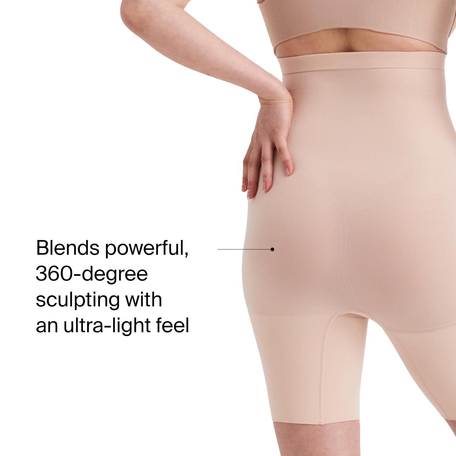 SPANX High-Waisted Mid-Thigh Short Shapewear — image 4