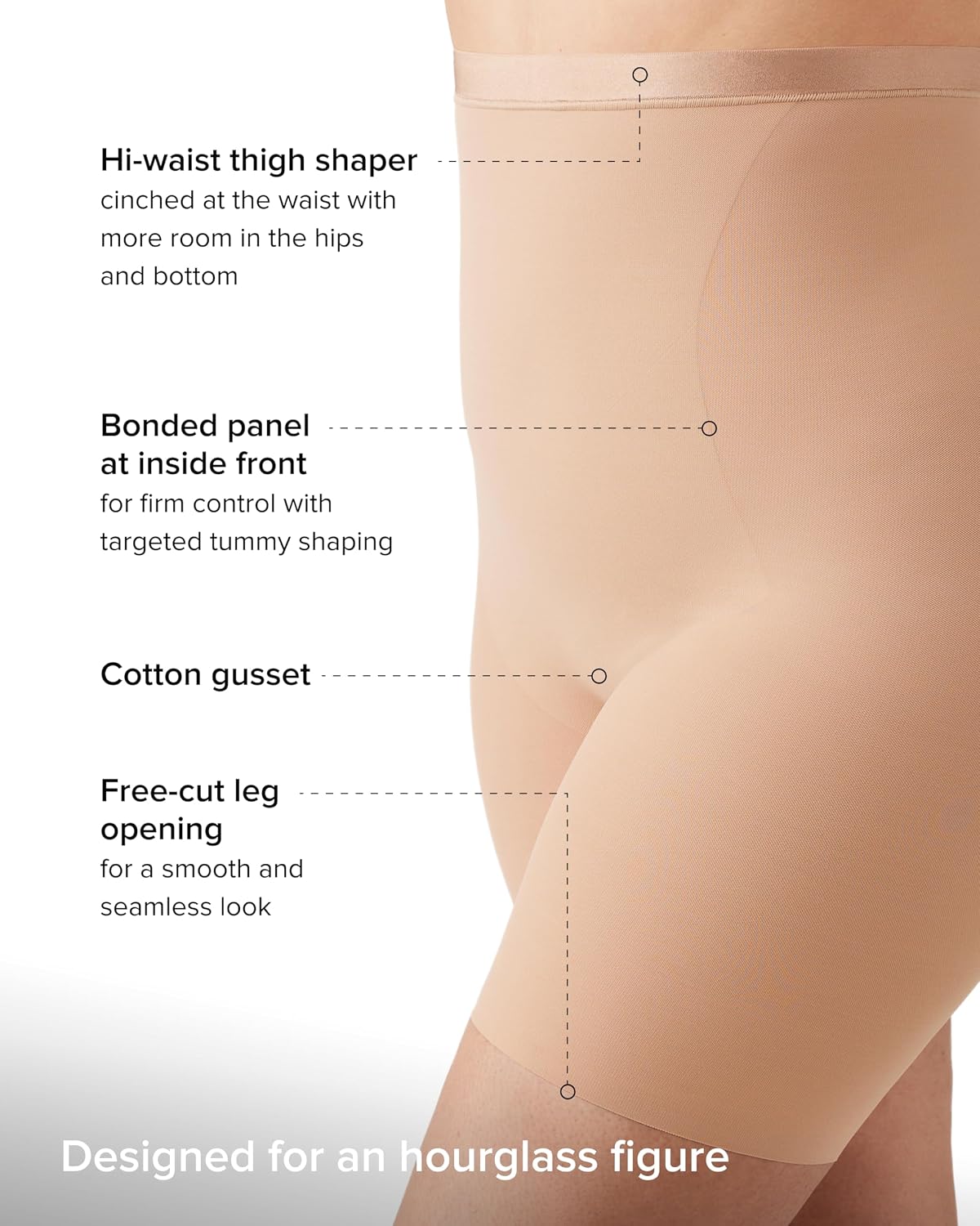 Wacoal Shape Revelation High-Waist Thigh Shaper — image 3