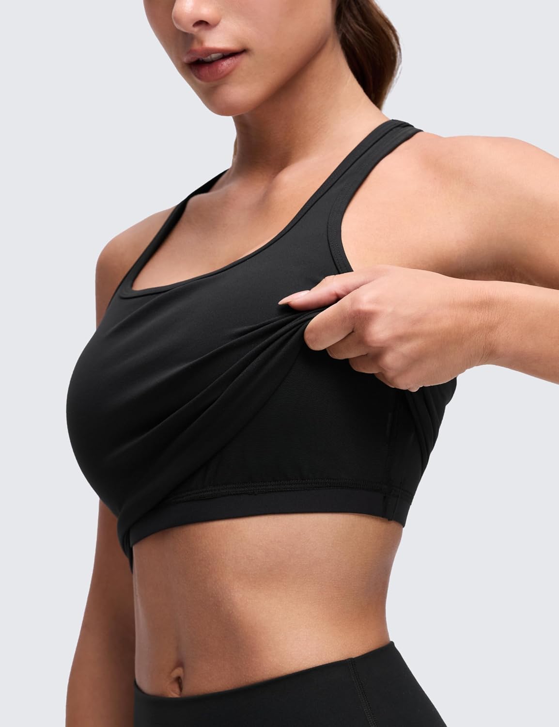 CRZ YOGA Butterluxe U Neck Crop Tank Top — image 4