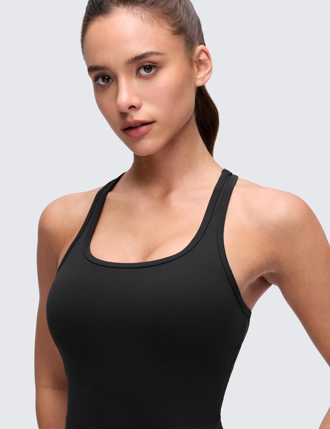CRZ YOGA Butterluxe U Neck Crop Tank Top — image 5