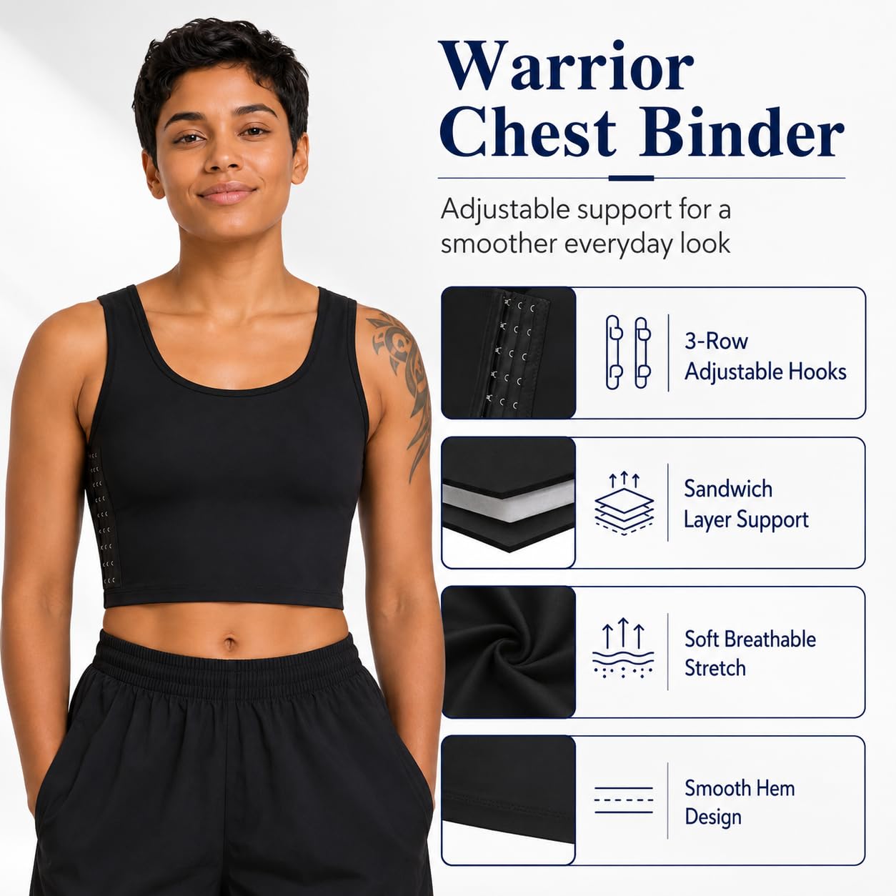 LGBT UNICORNS Chest Binder for Trans Men — image 2